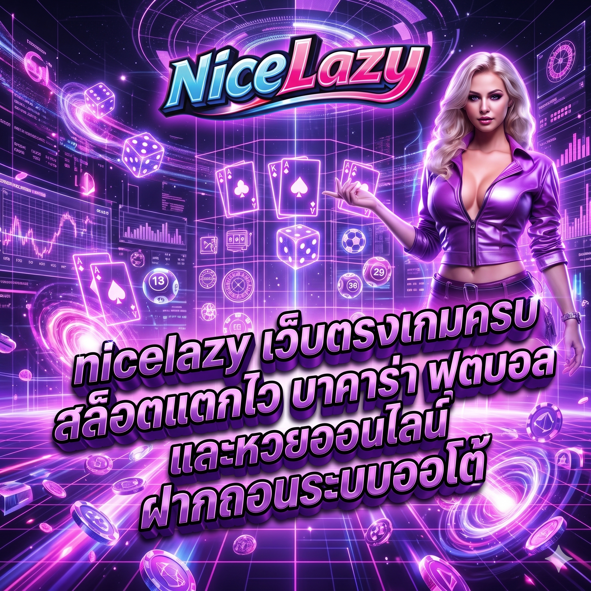nicelazy เกมออนไลน์ครบวงจร